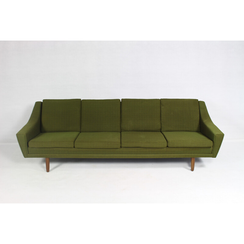 Vintage Scandinavian 4-Seater Sofa - 1960s