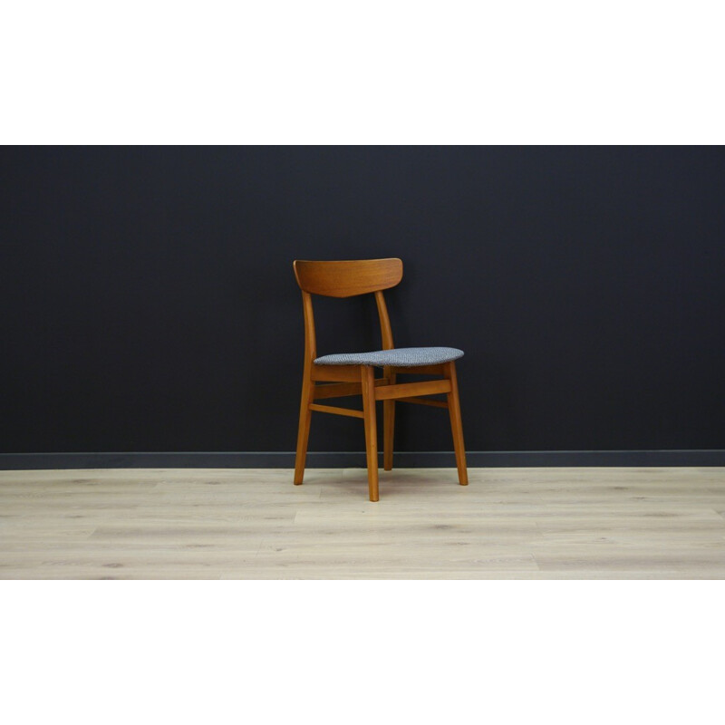 Set of 4 Danish Teak vintage Chair - 1970s