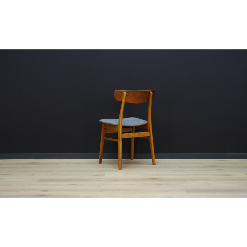 Set of 4 Danish Teak vintage Chair - 1970s