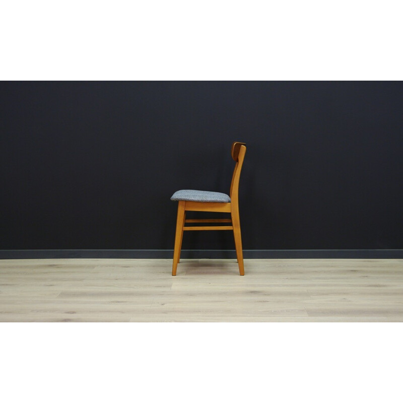 Set of 4 Danish Teak vintage Chair - 1970s