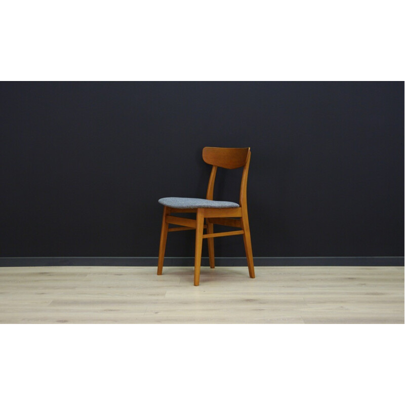 Set of 4 Danish Teak vintage Chair - 1970s