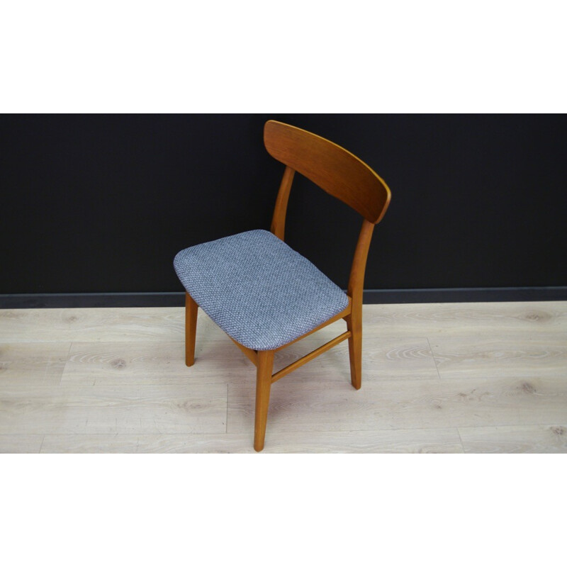 Set of 4 Danish Teak vintage Chair - 1970s