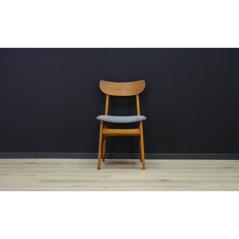 Set of 2 Scandinavian Vintage teak chair - 1960s