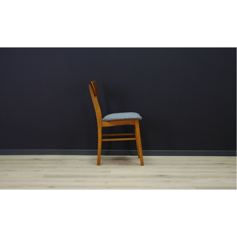 Set of 2 Scandinavian Vintage teak chair - 1960s