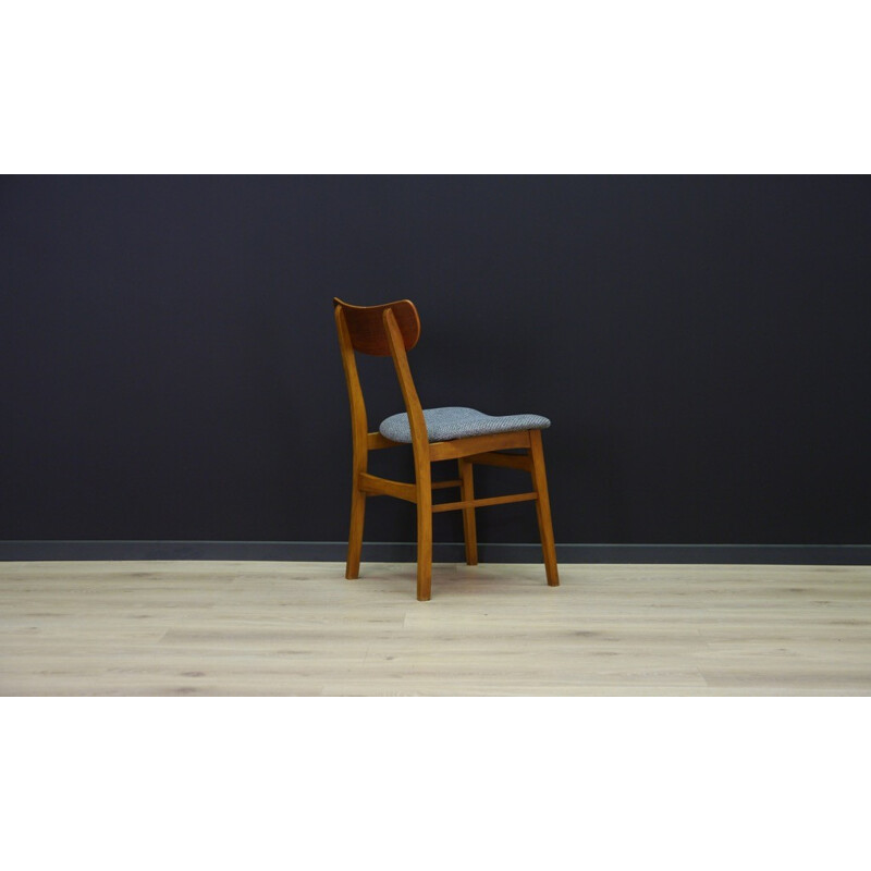 Set of 2 Scandinavian Vintage teak chair - 1960s