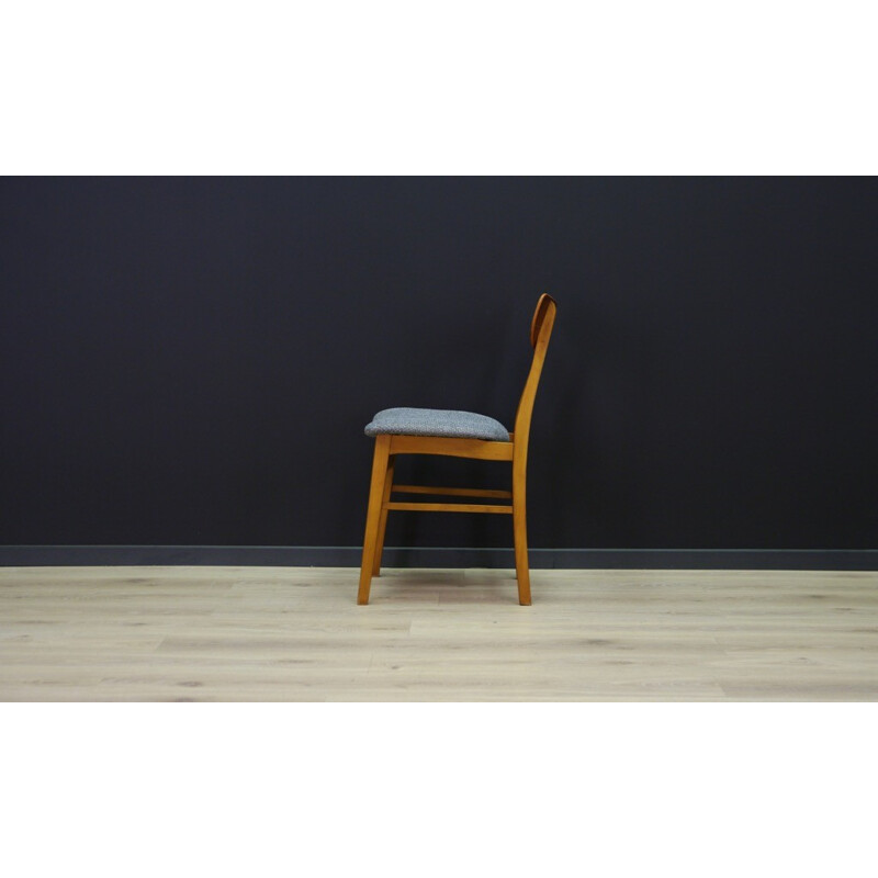 Set of 2 Scandinavian Vintage teak chair - 1960s