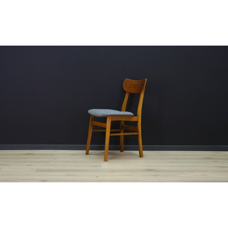 Set of 2 Scandinavian Vintage teak chair - 1960s