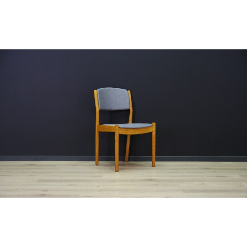 Suite de chaises vintage en frêne par Poul Volther - 1960