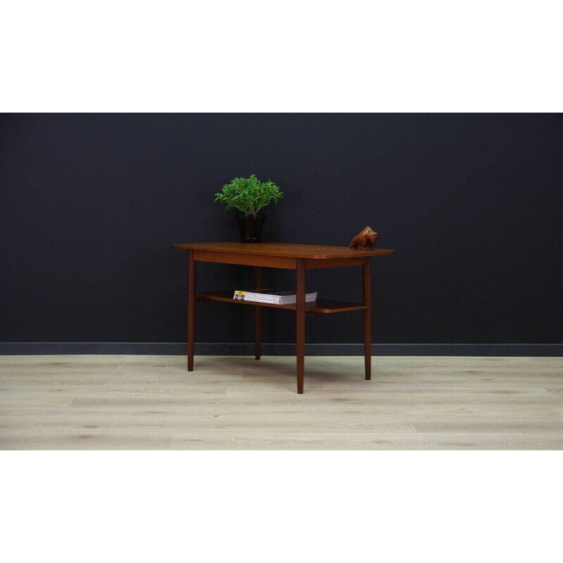 Vintage Danish coffee table in teak - 1960s