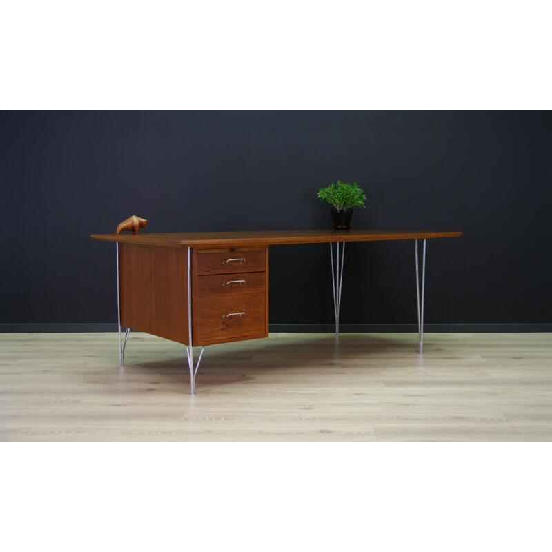 Vintage writing desk by Heinrich Roepstorff - 1960s