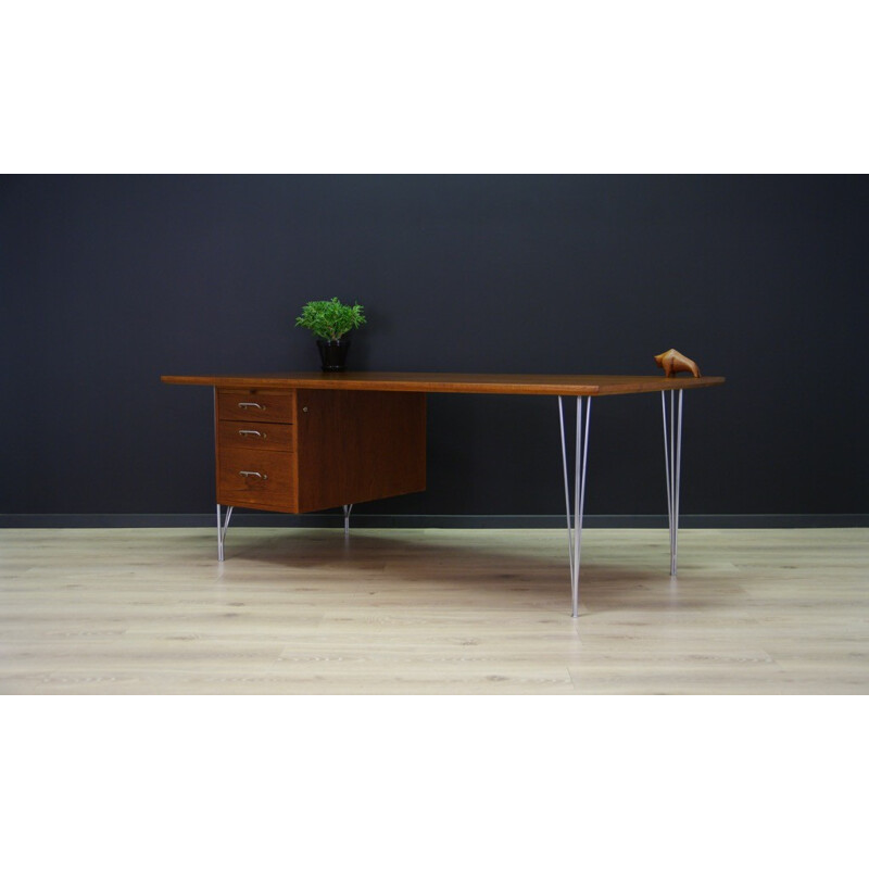 Vintage writing desk by Heinrich Roepstorff - 1960s