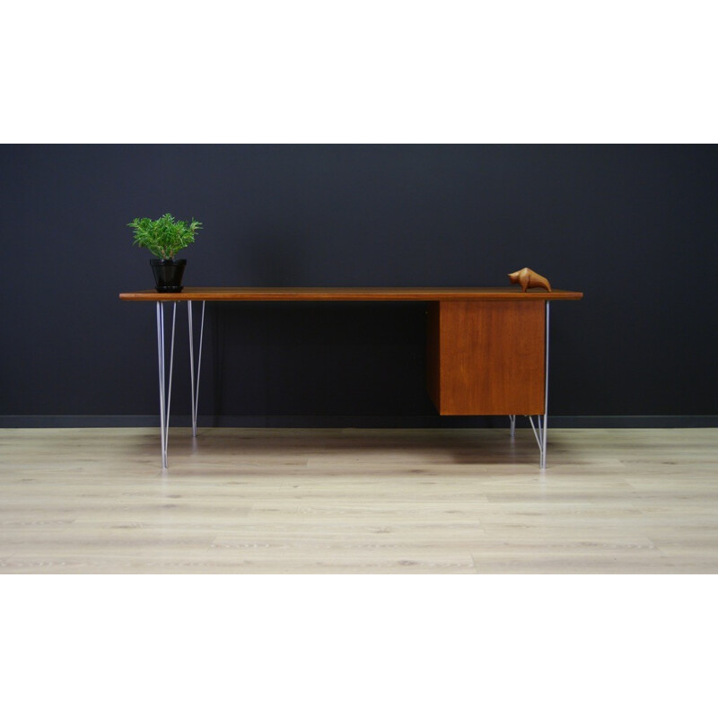 Vintage writing desk by Heinrich Roepstorff - 1960s