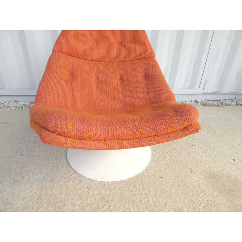 Vintage swivel armchair by Geoffrey Harcourt for Artifort - 1970s