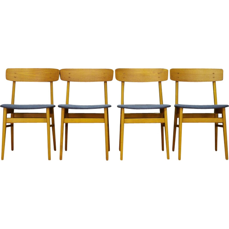 Set of four vintage dining chairs for Farstrup - 1960s