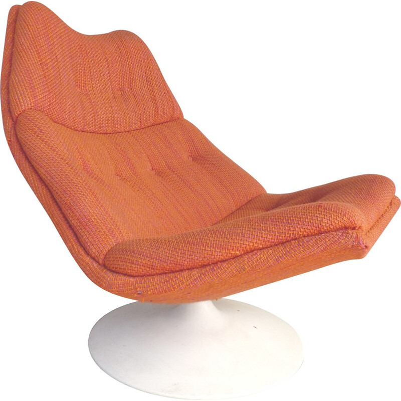 Vintage swivel armchair by Geoffrey Harcourt for Artifort - 1970s
