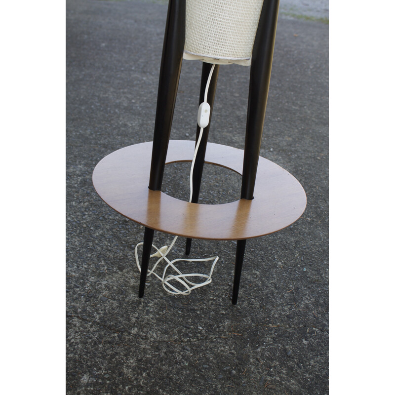 Vintage floor lamp by Maison Rispal - 1950s