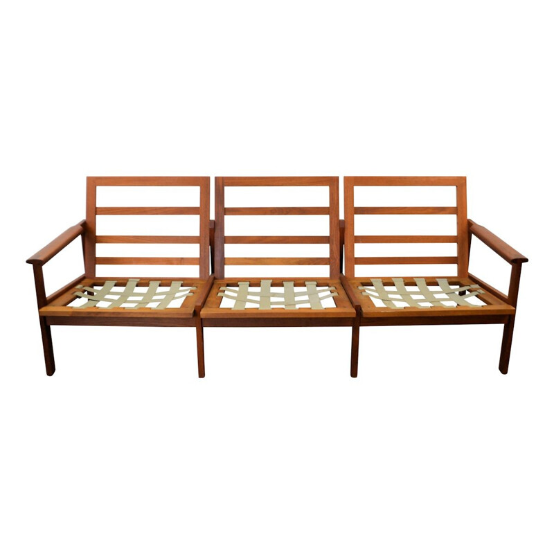 Vintage Teak sofa "Capella" for Illum Wikkelso - 1960s