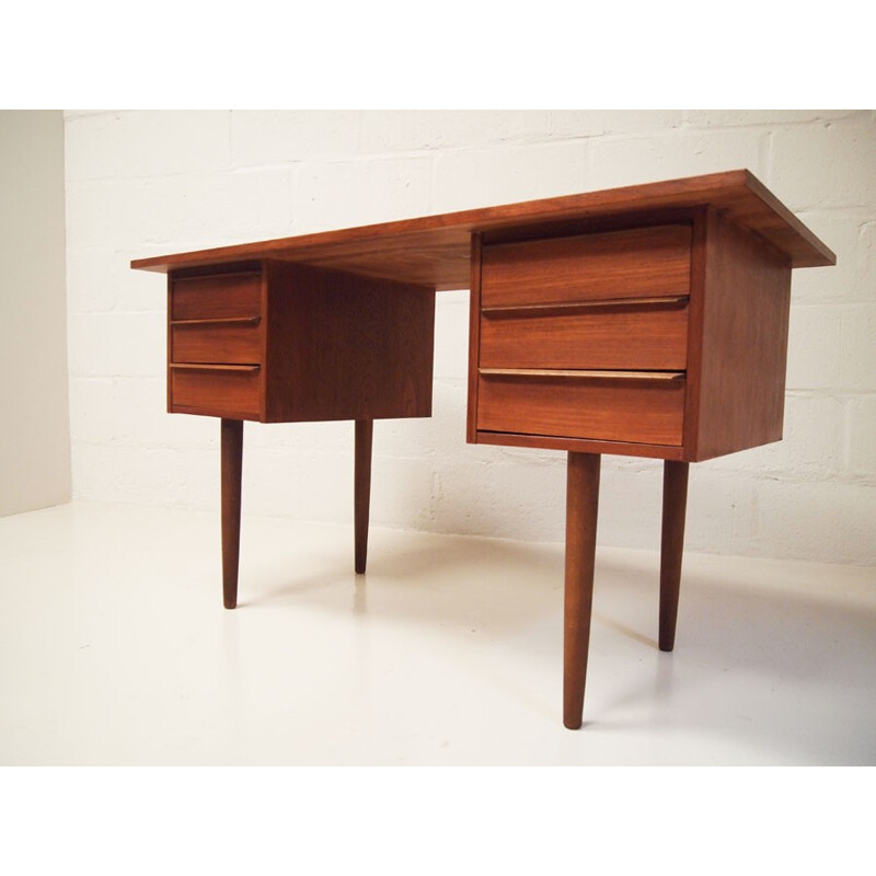 Vintage Danish teak sideboard by Gunnar Nielsen - 1970s