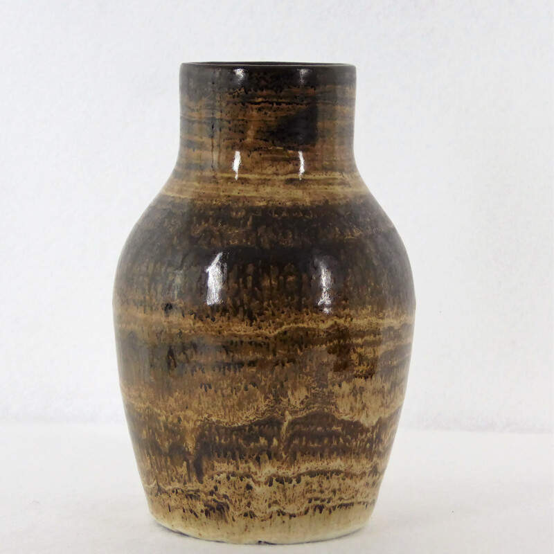 Vaso de cerâmica Vintage de Jacques Pouchain, 1960