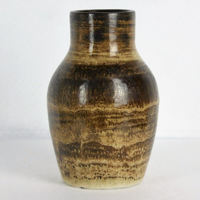 Vintage ceramic vase by Jacques Pouchain, 1960