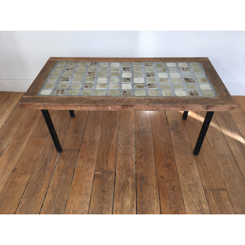 Vintage Danish coffee table - 1950s