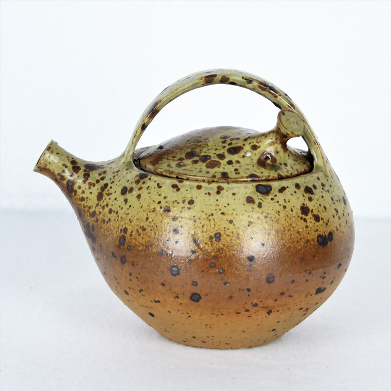 Vintage Ceramic teapot by Gaudry Charles - 1950s