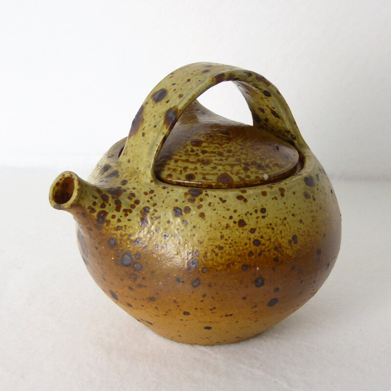 Vintage Ceramic teapot by Gaudry Charles - 1950s