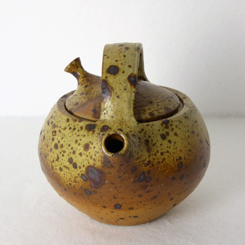 Vintage Ceramic teapot by Gaudry Charles - 1950s