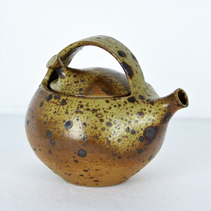 Vintage Ceramic teapot by Gaudry Charles - 1950s