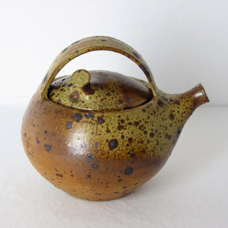 Vintage Ceramic teapot by Gaudry Charles - 1950s