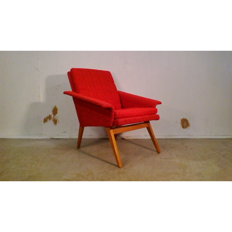 Vintage Armchair by Miroslav Navratil - 1950s