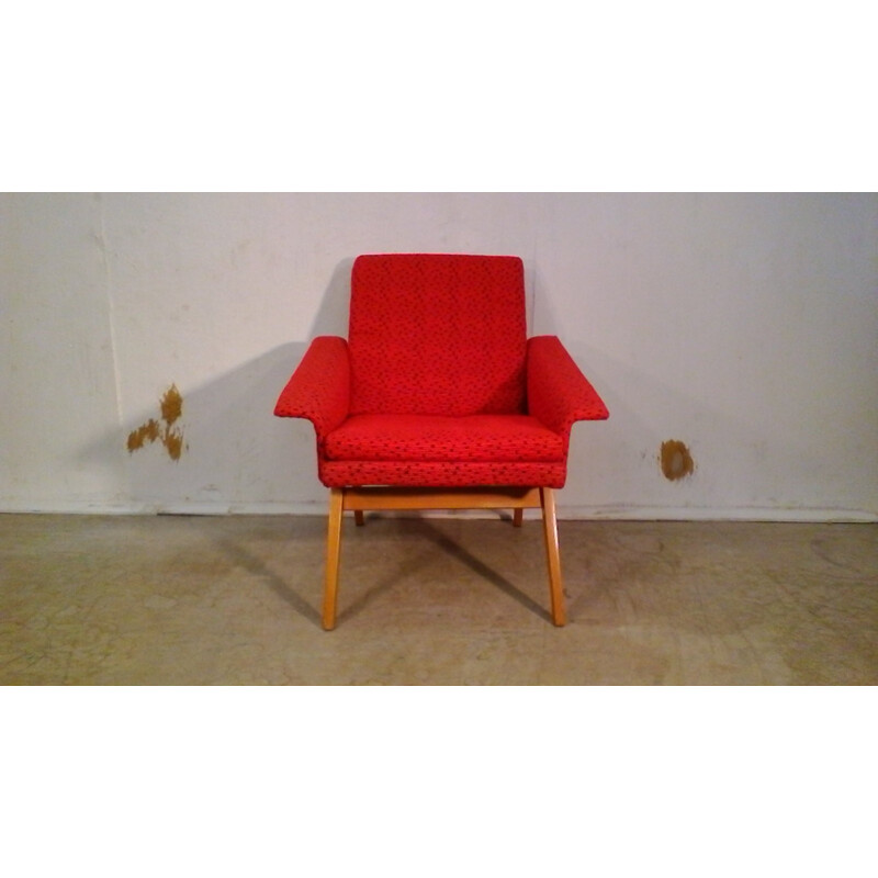 Vintage fauteuil van Miroslav Navratil - 1958