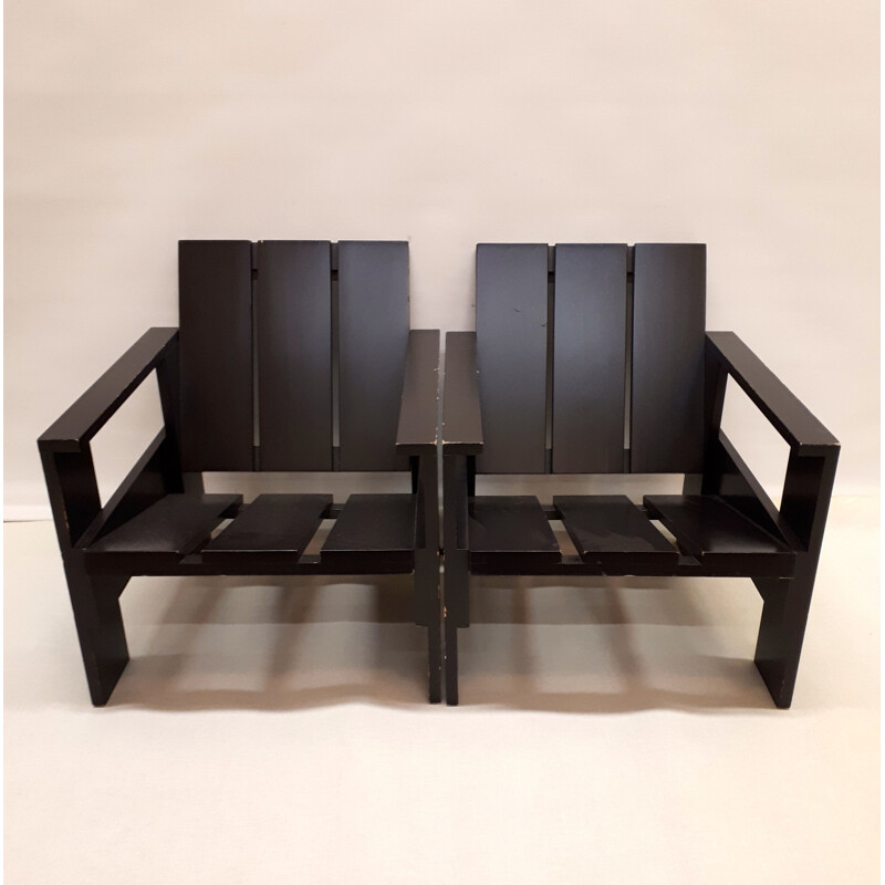 vintage "Junior chair" by Gerrit Rietveld - 1934