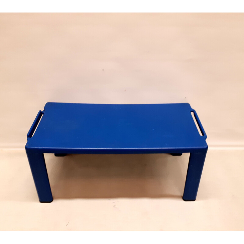 Banc bleu " Kartell" par Masayuki Matsukaze pour Centrokappa - 1978