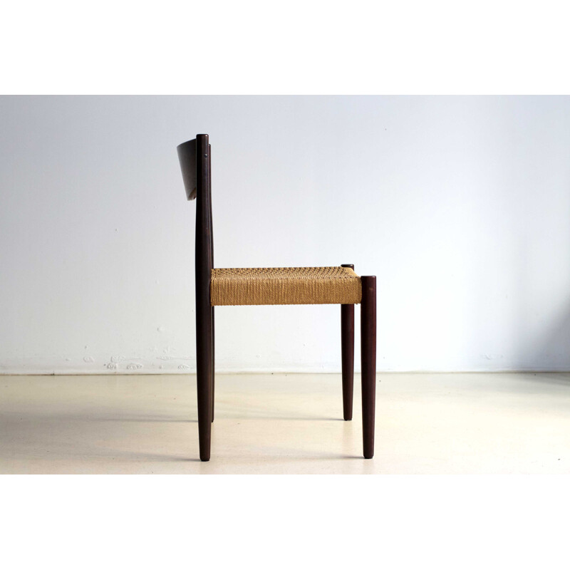Set of 8 chairs in rosewood by Poul Volthe for Frem Røjle - 1960s