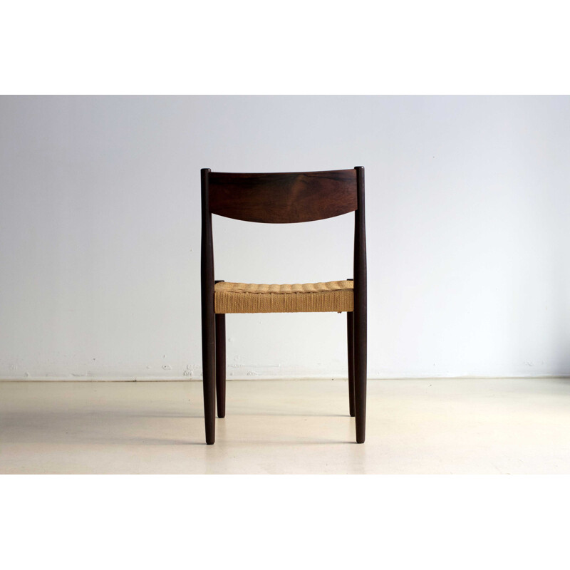 Set of 8 chairs in rosewood by Poul Volthe for Frem Røjle - 1960s