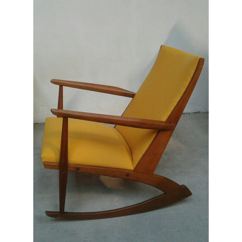 Fauteuil à bascule danois "Modèle 97" de Soren Georg Jensen - 1950