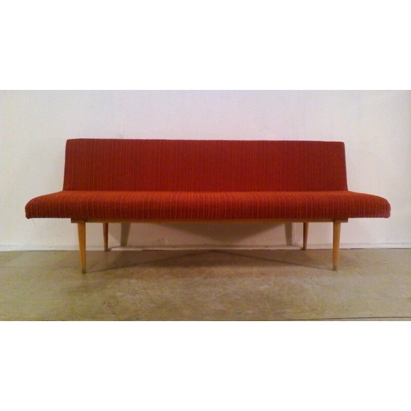 3-Sitzer-Sofa aus Holz von Miroslav Navrátil - 1960