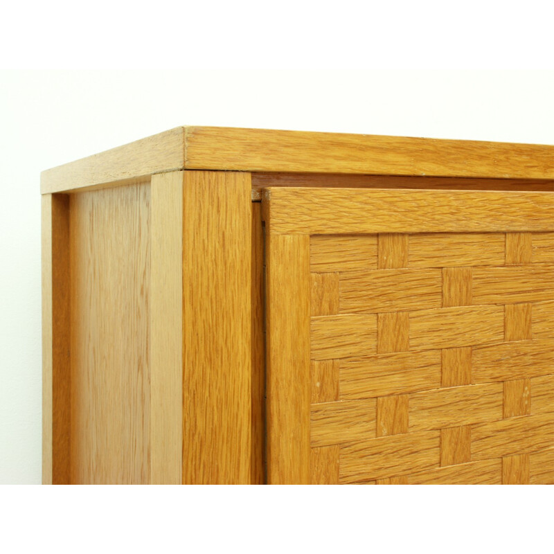 German Oak Wood Cupboard by BUB Wertmöbel - 1960s