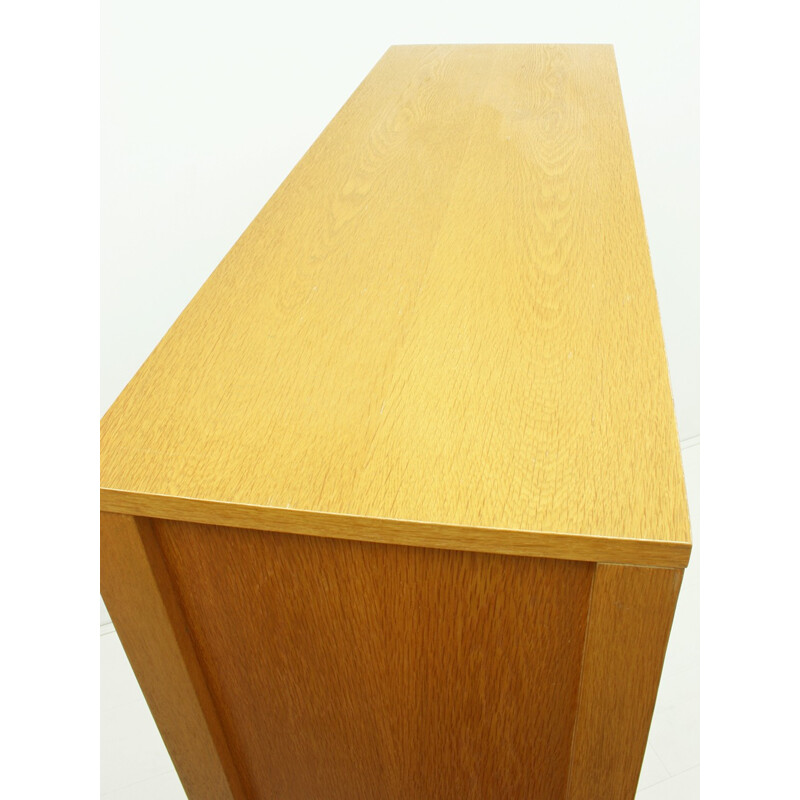 German Oak Wood Cupboard by BUB Wertmöbel - 1960s