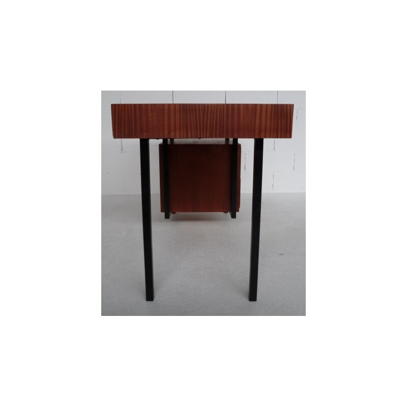 Mahogany desk - 1960s