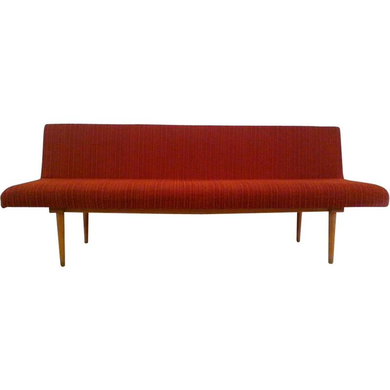 3-Sitzer-Sofa aus Holz von Miroslav Navrátil - 1960