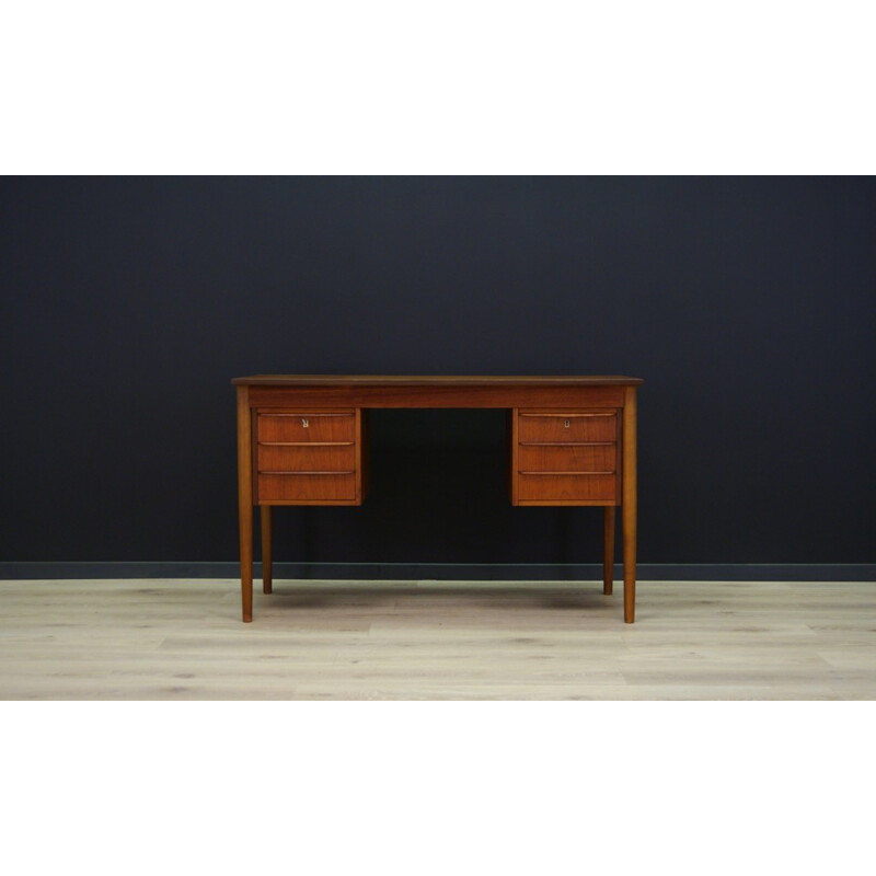 Vintage teak desk - 1960s