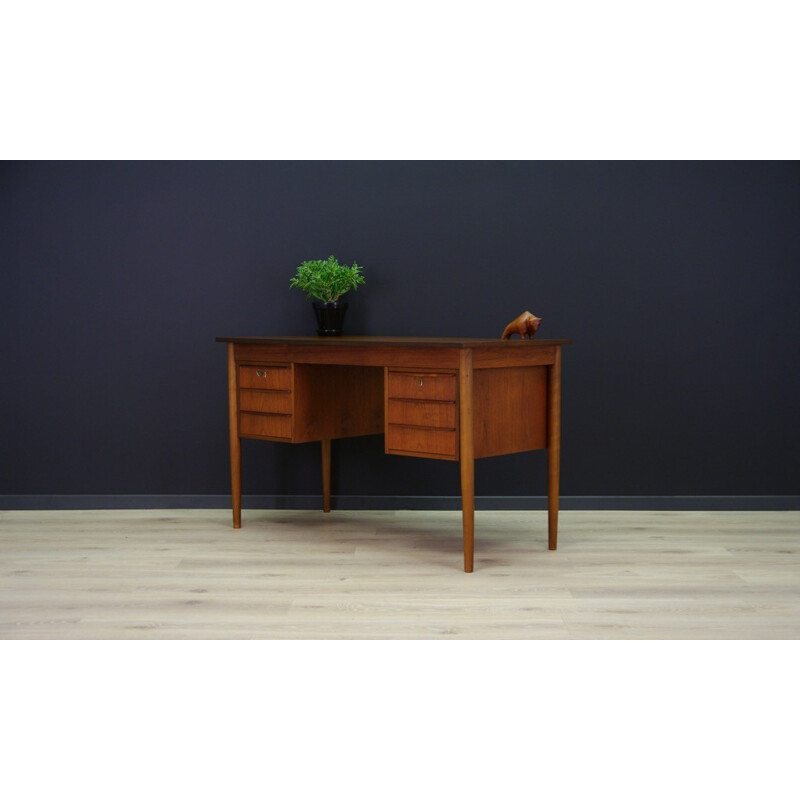 Vintage teak desk - 1960s