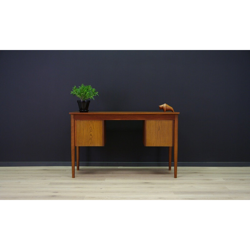 Vintage teak desk - 1960s