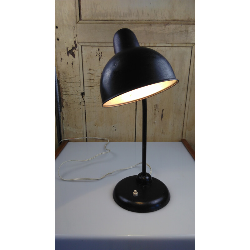 Lampe de bureau vintage Bauhaus par Christian Dell pour Kaiser Idell - 1930