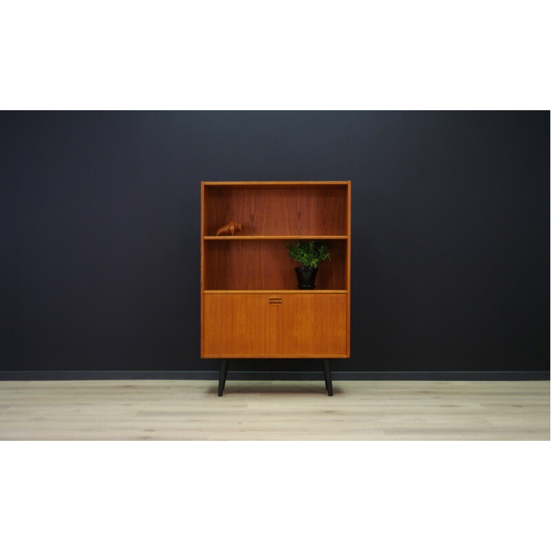 Vintage teak bookcase - 1960s