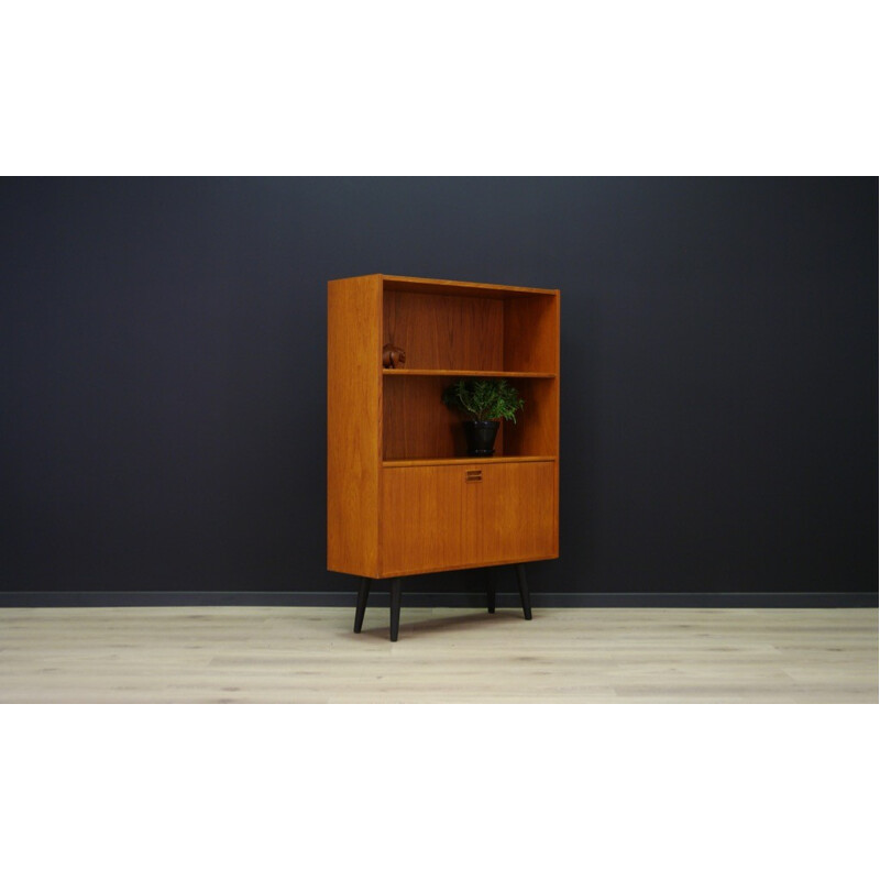 Vintage teak bookcase - 1960s