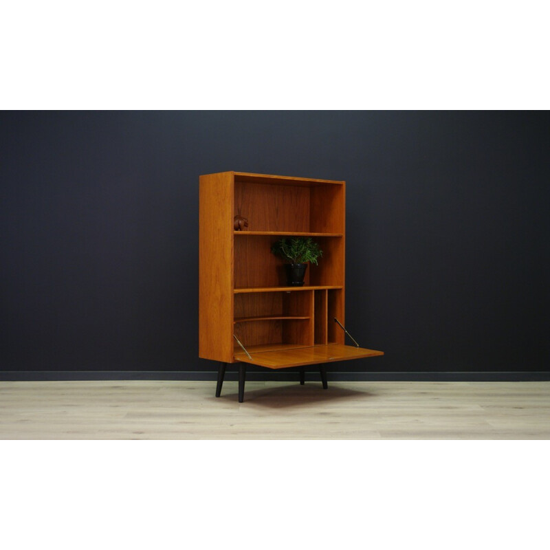 Vintage teak bookcase - 1960s