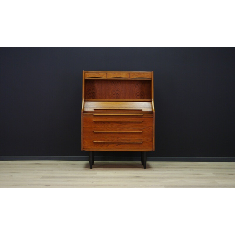 Vintage teak secretaire - 1960s